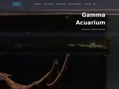 gammaacuarium.com snapshot