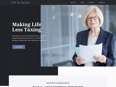 elite-tax-service.com snapshot