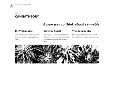 cannatheory.tech snapshot