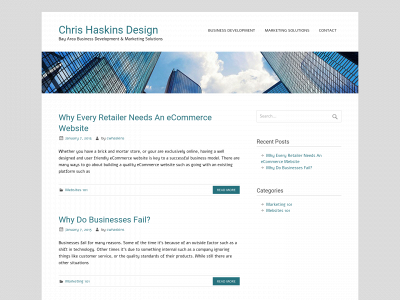 chrishaskinsdesign.com snapshot