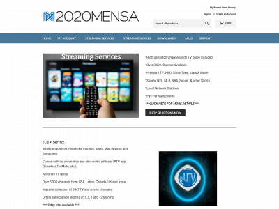 2020mensa.com snapshot