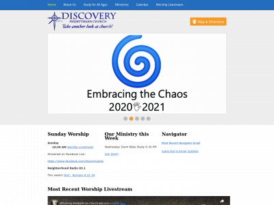 discoverypc.org snapshot