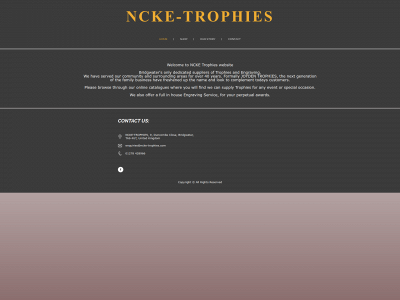 ncke-trophies.com snapshot