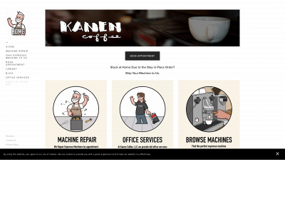 www.kanencoffee.com snapshot