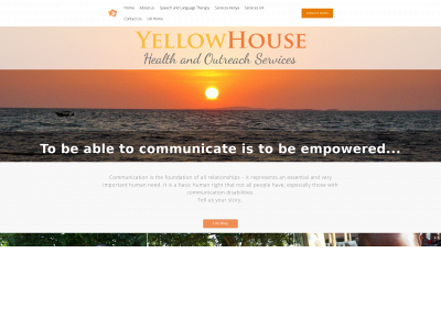yellowhouseoutreach.org snapshot