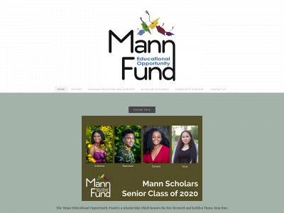 www.mannfund.org snapshot