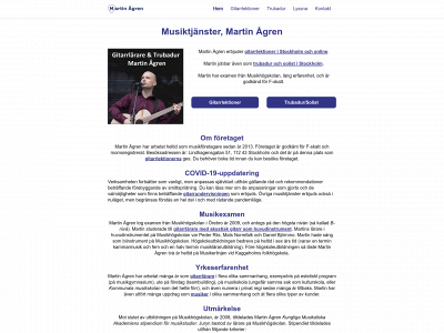 martinagren.com snapshot