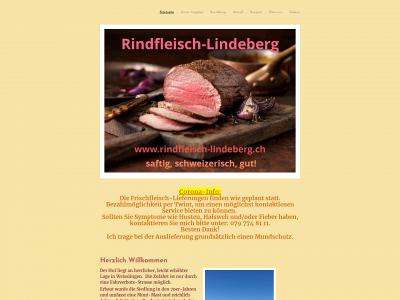 rindfleisch-lindeberg.ch snapshot