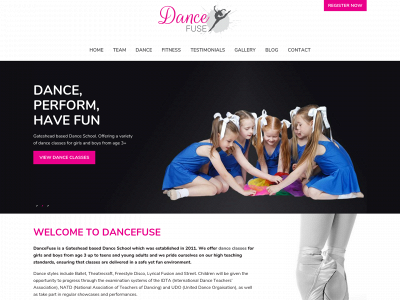 dancefuse.co.uk snapshot