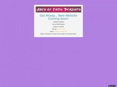 archoffaith.com snapshot