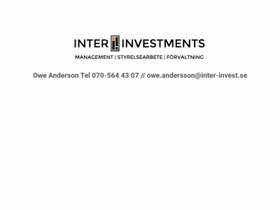 inter-invest.se snapshot