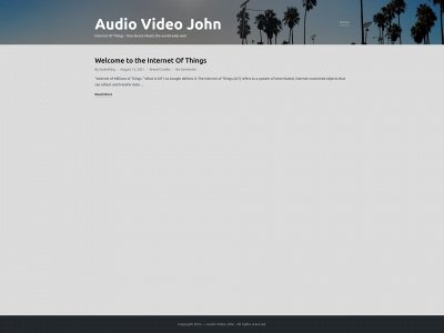 audiovideojohn.com snapshot
