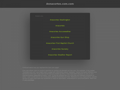 annacortes.com.com snapshot