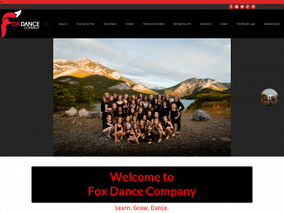 foxdancecompany.com snapshot