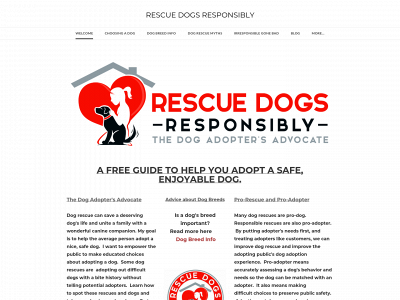 rescuedogsresponsibly.com snapshot