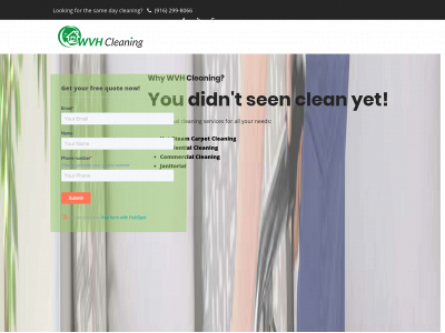 wvhcleaning.com snapshot