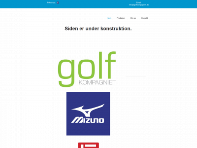 golfkompagniet.dk snapshot