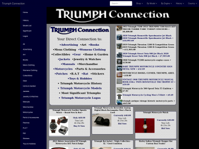 triumphconnection.com snapshot