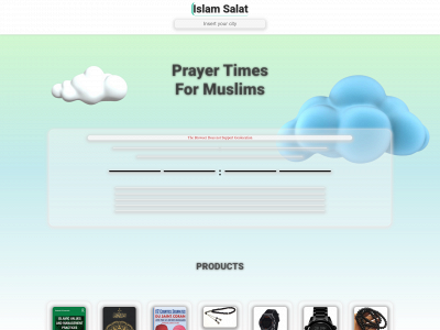 islamsalat.com snapshot