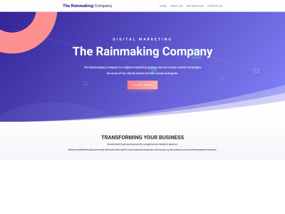 rainmakingcompany.com snapshot