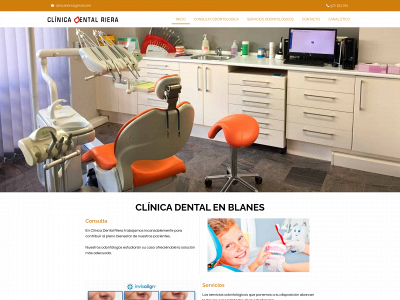 clinicadentalriera.info snapshot