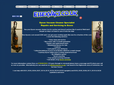 essexvacs.co.uk snapshot