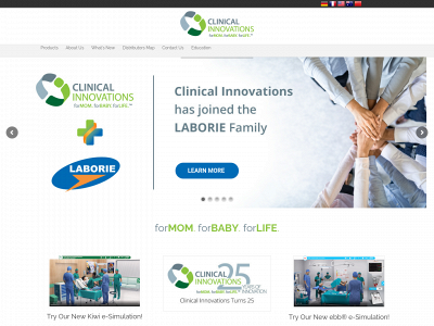 clinicalinnovations.com snapshot
