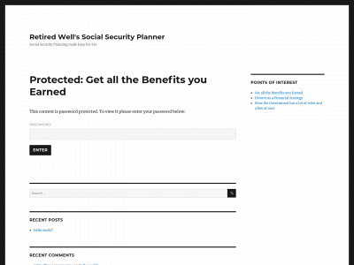 socialsecurityplanner.site snapshot