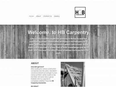 hb-carpentry.co.uk snapshot