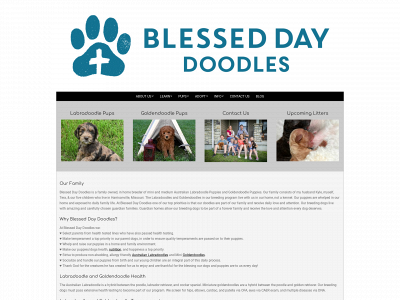blesseddaydoodles.com snapshot
