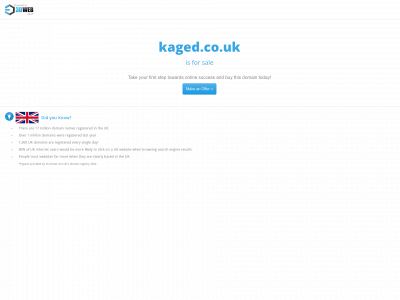 kaged.co.uk snapshot