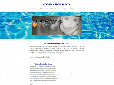 www.countryswimschool.com snapshot