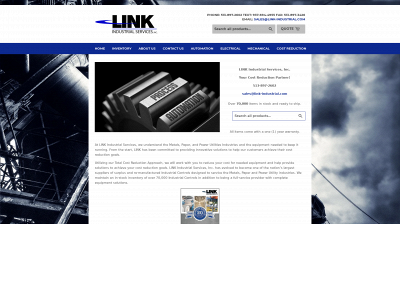 link-industrial.com snapshot