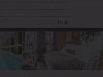luxuryheist.com snapshot