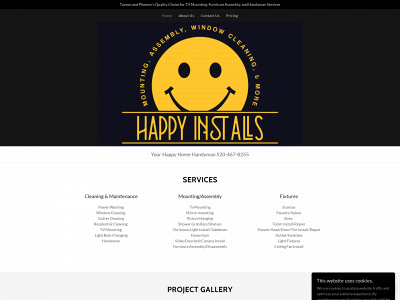 happyinstalls.com snapshot