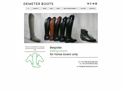 demeterboots.com snapshot
