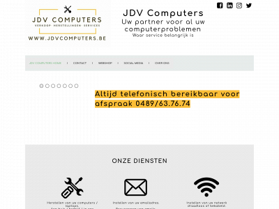 jdvcomputers.be snapshot