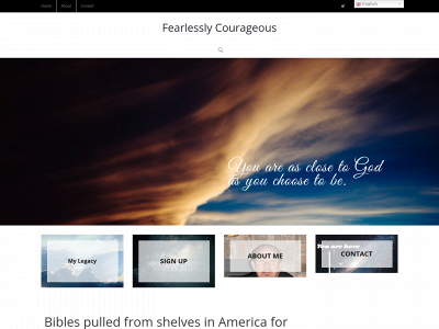 fearlesslycourageous.com snapshot