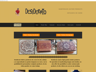 www.desiderato.es snapshot