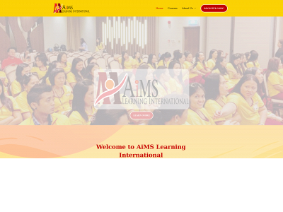 aimslearning.com snapshot