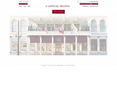 capitalhotel.com snapshot