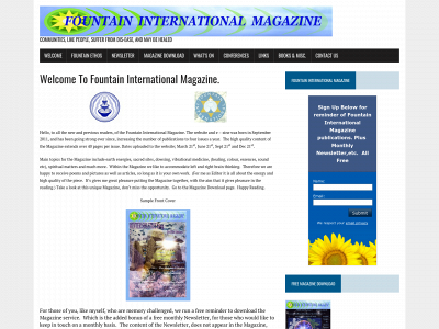 fountaininternationalmagazine.com snapshot