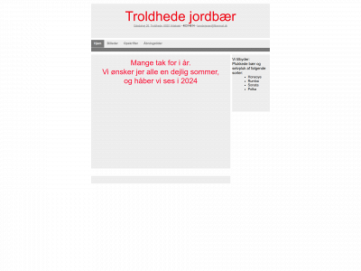 troldhede-jordbaer.dk snapshot