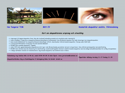 akupunkturkliniken-hbg.se snapshot