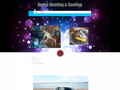 andre-heating-cooling.ca snapshot