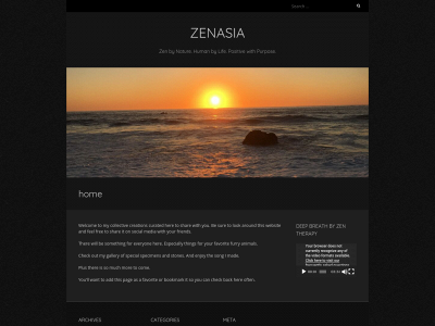 zenasia.org snapshot