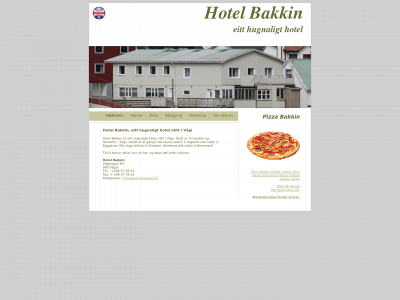 hotelbakkin.com snapshot