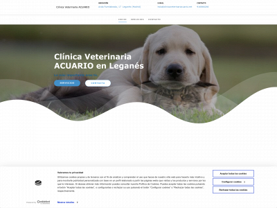 www.clinicaveterinariacuario.net snapshot