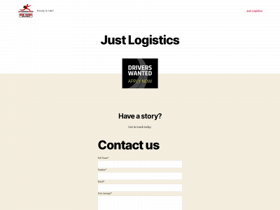 just-logistics-sw.co.uk snapshot