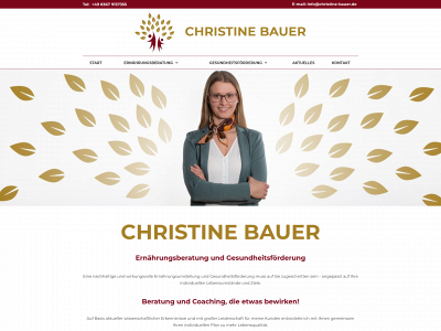 christine-bauer-coaching.de snapshot